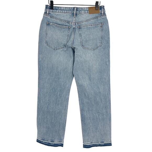 Madewell The Petite Curvy '90s Straight Mid Rise Jean Barbosa Wash Size 26P NWT - Picture 11 of 12